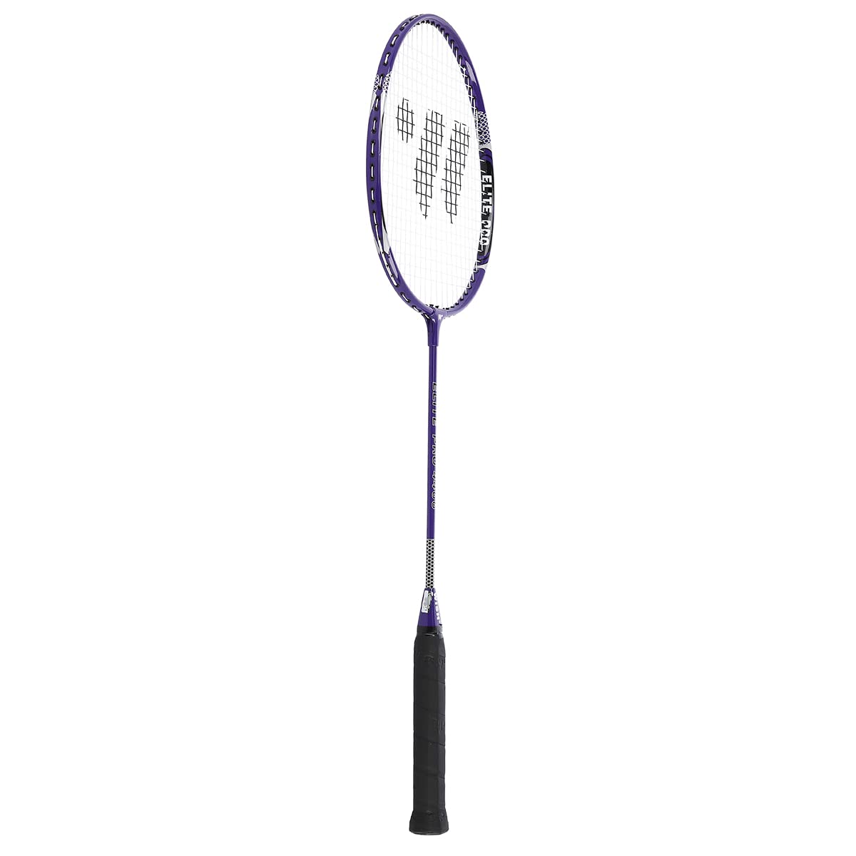 Wish Alumtec Badminton Racket Set 4466 2 Purple Rackets 3 Shuttlecocks Net Lines