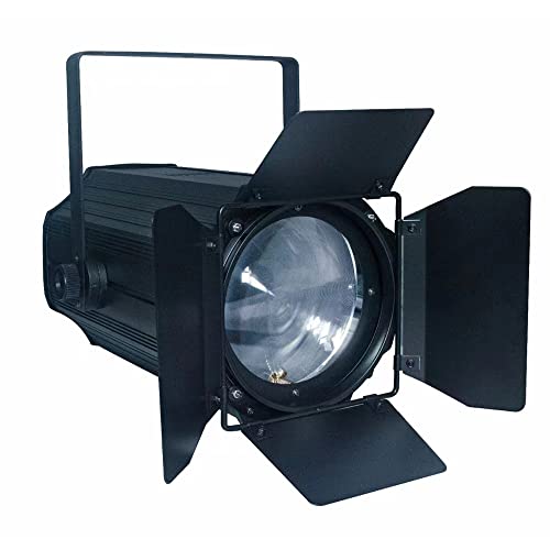 Boulder Fresnel LED 200W 2in1 Warm White +Cool White Light with auto Zoom, Stage Light for Theater...