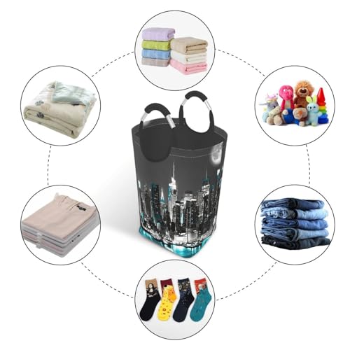 Sac à linge pliable grand format pour ranger le linge du dortoir - 6