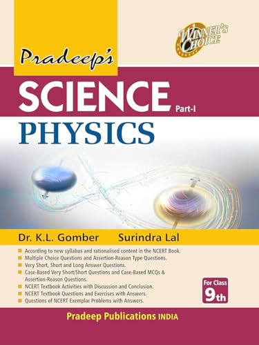 Image of Pradeep's Science Physics, Chemistry, Biology Part - I to III for Class 9 - Examination 2024-25 (Set of 3 Books)