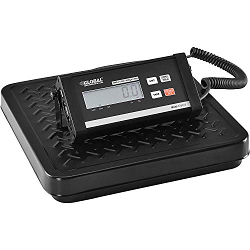 Báscula digital de envío 400 lb x 0.5 lb 12"W x 12"L