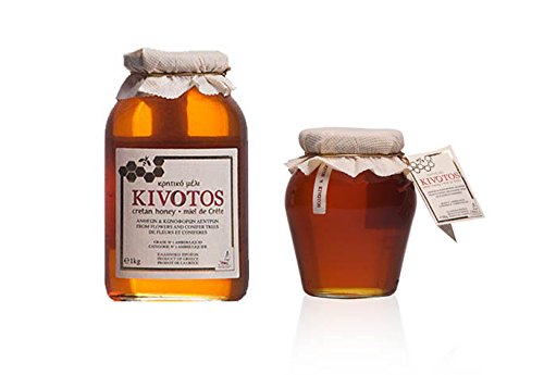 Kivotos Greek Prime Honey from Crete Greece 500 ml (2 pack)