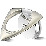 Finger Ring Stand, Sinopuren 3 in 1 Phone Ring Spinner Holder : Universal Cell Phone Cradle Kickstand for iPhone Xs Max Xr X 8 7 6 6s Plus 5s, Samsung S9 S8 S7, All Android Smartphone - Silver