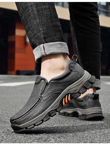 Enjerr Orthopedic Balance Shoes Men for Balance, Slip-On Outdoor Sneakers, Comfortable Waterproof Walking Shoe4