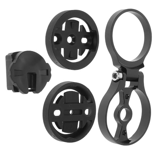 KOMBIUDA Secure Bike Computer Mount for Road Bikes Aluminum Alloy Front Bracket Cycling Accessory