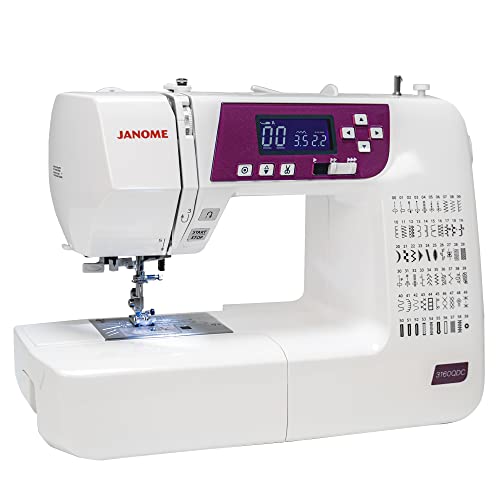 Janome Máquina de costura e acolchoamento 3160QDC-G com kit de colcha bônus!