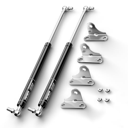 Vepagoo Gas Struts 15 Inch - 300N/67Lb with Mounting Brackets 2pcs