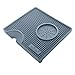 ToSSme Alfombrilla de silicona para café, Alfombrilla de silicona para café exprés, Alfombrilla para café exprés, Alfombrilla para café, Almohadilla para café en polvo, TM-CO01 Negro