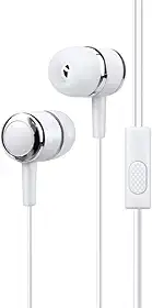 FONE DE OUVIDO DOT BRANCO INTRA AURICULAR COM FIO E MICROFONE LETRON
