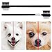 Eioflia Pet Eye Comb Brush Pet Tear Stain Remover Comb Eye Grooming Brush Double-Sided for Small Cat Dog Removing Crust Mucus Silver, Pet Combs