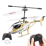 Hubschrauber mit Fernbedienung für – Gehäuse aus ABS-Kunststoff, wiederaufladbares Netzteil, stabile Luftbewegung, einfache manuelle Bedienung | für ein Lernen im Zimmer, praktisch