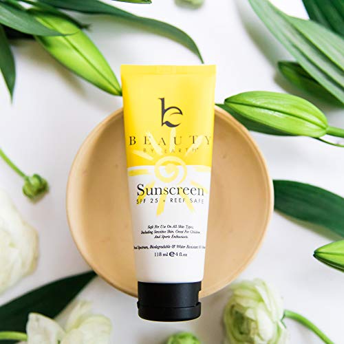 Mineral Sunscreen Spf 25 - Zinc Oxide Sunscreen, Baby Sunscreen, Kids Sunscreen, Reef Friendly Sunscreen, Sun Screen With Natural Sunscreen & Organic Sunscreen Lotion Ingredients, Zinc Sunscreen Kids #TOP6