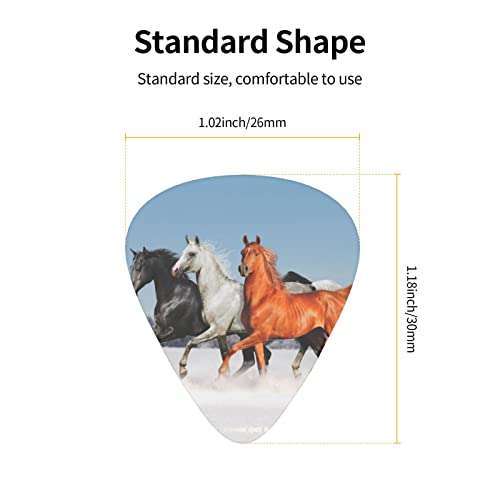 Ensemble de 12 médiators de guitare Pretty Horses pour guitare acoustique, guitare électrique, contrebasse, ukulélé - Les Beatles, Paul McCartney, John Lennon, RIngo Starr, George Harrison Ensemble de 12 médiators de guitare Pretty Horses pour guitare acoustique, guitare électrique, contrebasse, ukulélé – Image 5