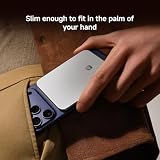 Xiaomi UltraThin Magnetic Power Bank 5000mAh, 15W Magsafe,Glacier Silver - 6