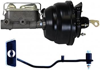 FC0021HK - Hydraulic Kit - Power Brakes 8" Dual Diaphragm Booster Cast Iron Master Cylinder & Automatic Brake Pedal