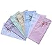 La closure Vintage Floral Cotton Embroidered Ladies Handkerchiefs 3PCS