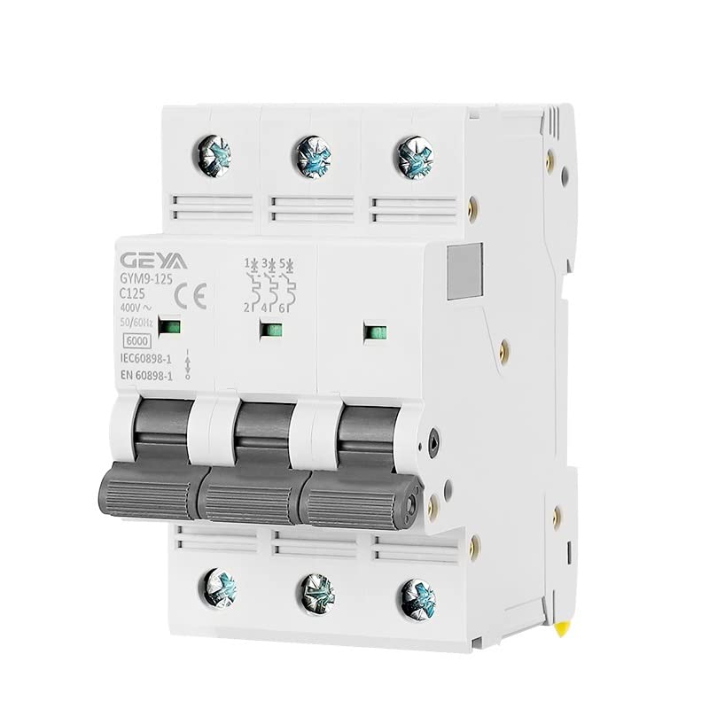 Disjoncteur Gym9-125 MCB 3p pour réseau électrique triphasé 400V courbe C - 2