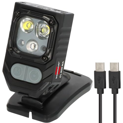 Brennenstuhl Akku LED Arbeitsleuchte CL 600 MA (600lm, IP54, 6 Leuchtmodi, LED Werkstattlampe mit Magnetfuß und 360° Drehgelenk, robustes Aluminium-Gehäuse, max. 39h Leuchtdauer, USB C Ladeanschluss) Brennenstuhl Akku LED Arbeitsleuchte CL 600 MA (600lm, IP54, 6 Leuchtmodi, LED Werkstattlampe mit Magnetfuß und 360° Drehgelenk, robustes Aluminium-Gehäuse, max. 39h Leuchtdauer, USB C Ladeanschluss)