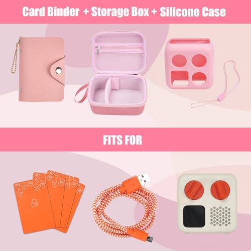 image for YouKnow Hard Case and Silicone Cover for Yoto Mini Player, Kids Audio 