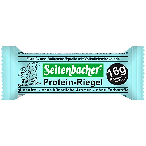 Seitenbacher Barres protéinées (Menthe, de 4 (4 x 60 g) Cover