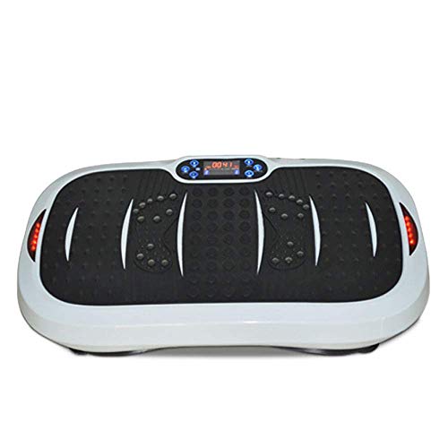 HADWAO Slim Vibration Plates With USB Music Speaker 99 Levels Speeds For Weight Loss Body And Touch Display Anti Slip Surface