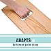 Transfer Board and Slide Board with Handles,Made of Heavy-Duty Wood, Mobility Aid for Senior,Handicap,Holds up to 500 Pounds,35 x12x0.75