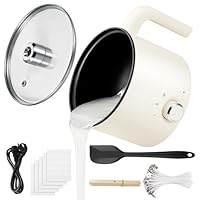 Starvortex Wachsschmelztopf Elektrisch, 1,8L/60oz Wachsschmelzer, Kerzen Selber Wax Melter, Kerzenwachs Schmelztopf mit Ausgießvorrichtung, Docht, Dochtaufkleber, Positionierungsstick und Rührlöffel