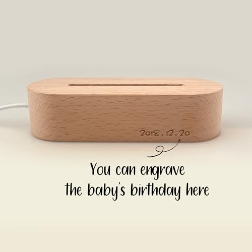 Lámpara de noche personalizada para niños con nombre miniatura 6
