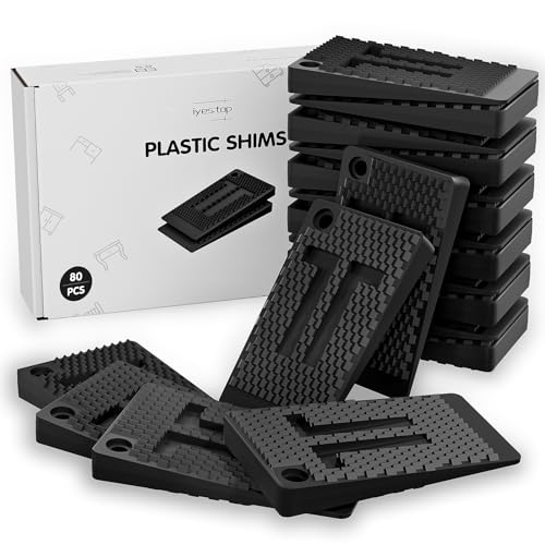 Calces de plástico para nivelar con base de goma flexible anticaídas y antivibración 2