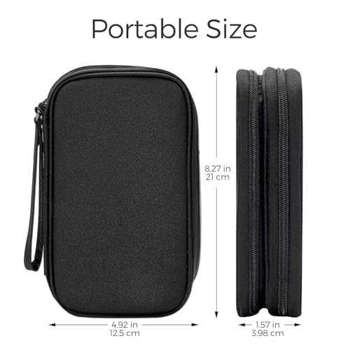 Organisateur Cables Voyage : ProCase Pochette pour Chargeur et Câbles, Sac de Voyage Électroniq... – Image 6