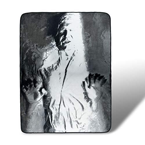 Han Solo in Carbonite Fleece Throw Blanket