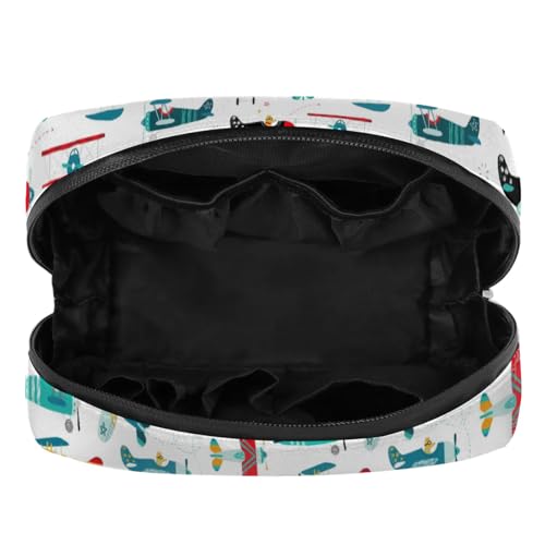 Kids Toiletry Bag for Boys, Cute Small Airplane Wash Bag for Teens Boys Waterproof Cosmetic Weekender Bag Toddler Traveling Toiletries4