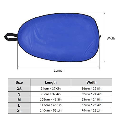 Cobertura do cockpit, Romacci Kayak Cockpit Cover com Clips Ocean Cockpit Cover Protector