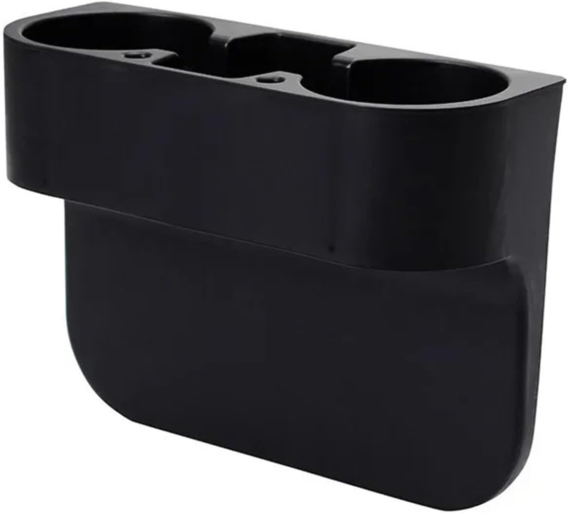 Center Console Vehicle Cup Holders For Auto Interior Organizer Multifunction Vehicle For Seat Gap Bottle Phone Drink Stand Boxes Drink Holder(Black)