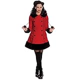  Con figura de conejo HELL rojo JANE de invierno de seguridad para anclaje en SARAH perchero de pared de pelo sintético todos los tamaños