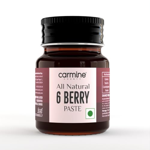 Image of Carmine County All Natural 6 Berry Paste 50 g, Glass Jar