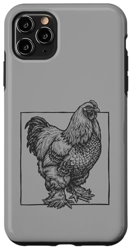 Brahma Chicken - ���B���e�[�W ��^ �t�@�[�� �o�[�h �X�}�z�P�[�X iPhone 11 Pro Max �p