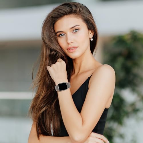 Image of Qimela Sport Loop Compatible with Apple Watch Band 38mm 40mm 41mm 42mm 44mm 45mm 46mm 49mm for Women Men,Magnetic Strap Stretchy Braided Wristband for iWatch Series 11 10 9 8 7 6 5 4 SE Ultra 3 2 1