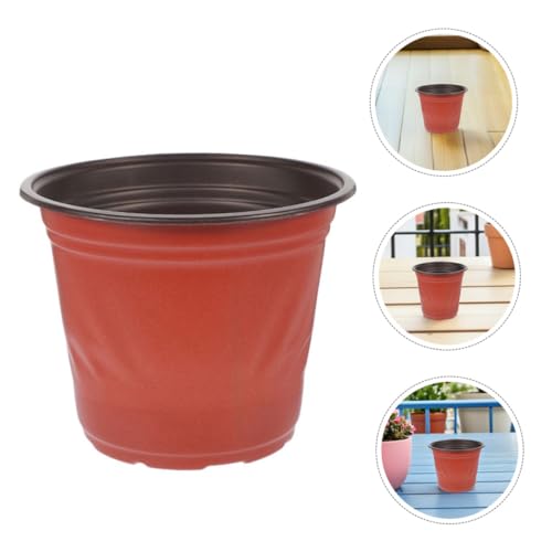 Pots de pépinière anti-pourrissement avec drainage pour jeunes plants - 8