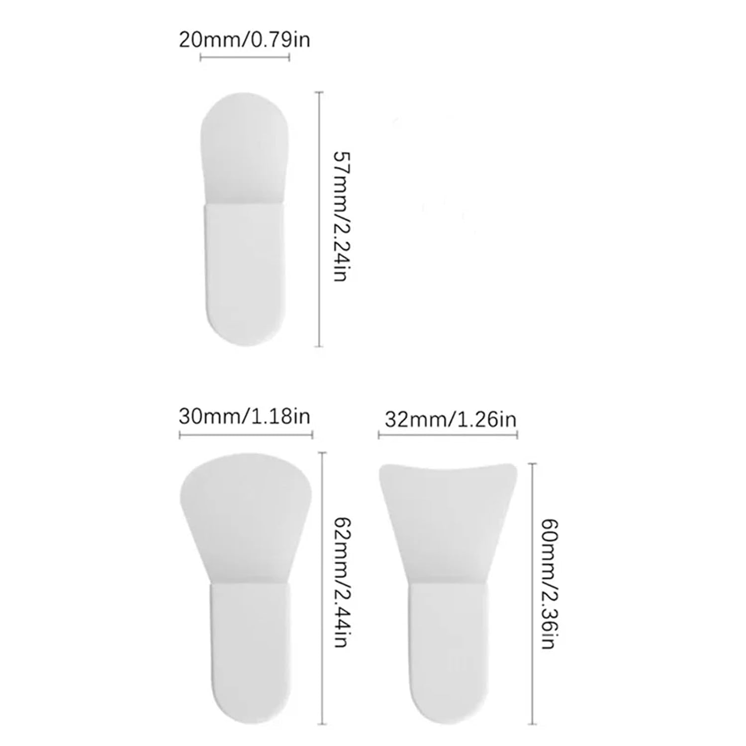 Face Mask Applicator Tool 30 Sets Silicone Facial Brushes - Mask/Cream Applicator, Travel Skincare Tools
