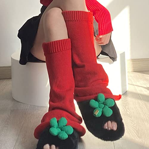 Image of Sexybody Women's Leg Warmers Fashion Knit Warmers Long Socks Cute Y2K Kawaii Japanese Lolita Harajuku Accessories for Girls