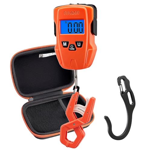 FULGATI Digital Fish Scale with Lip Gripper
