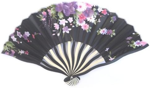 Advanced Japaness Style Hand Fan - Black Color