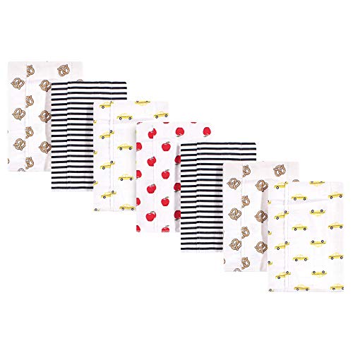 Image of Hudson Baby Baby Flannel Burp Cloths