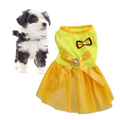 ORFOFE vestido cachorro roupa para pet roupas para pet saia tutu cachorrinho cachorrinho bicho estim
