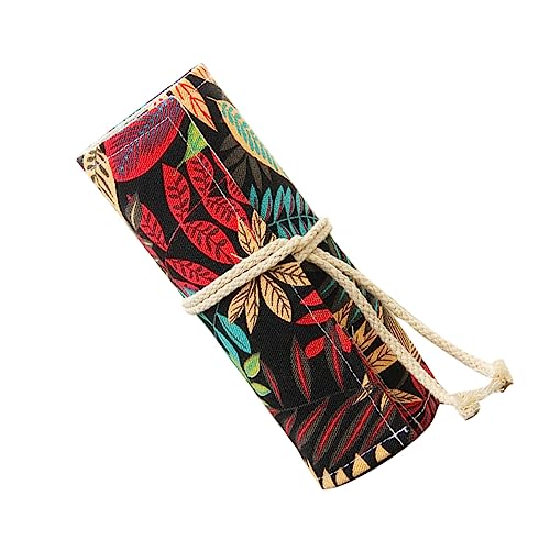 Image of STOBOK 72 Slots Pencil Wrap Pencil Rolls Pencil Organizer Pencil Storage Wrap Pencil Case Roll up Pencil Bag Holder Motivation to Organize Pencils Pen Wrap Pencil Wrap Case High Capacity Packing Box