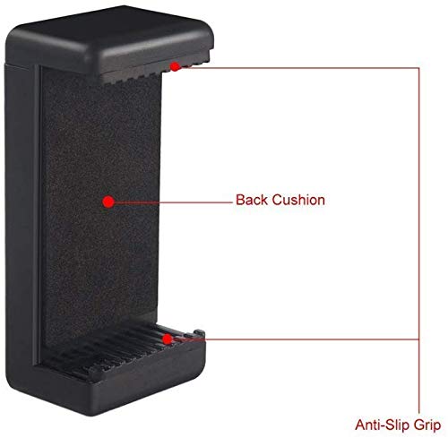 Image of BKN Universal Monopod Holder Clip for Mobile Camera Holder and Tripod Mount Holder's - 1pcs, Black