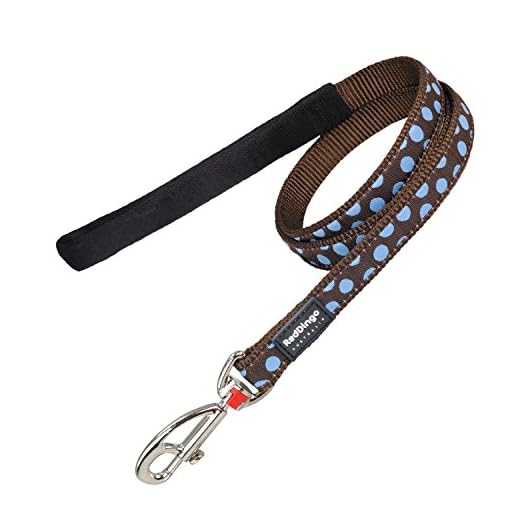 Red Dingo GmbH 9330725050945 Correa Perro Spots, M, Azul