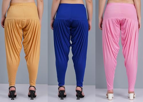 Image of Buy That Trendz Patiala Salwar for Women Relaxed Fit Viscose Patiyala Salwar Harem Bottom Pants