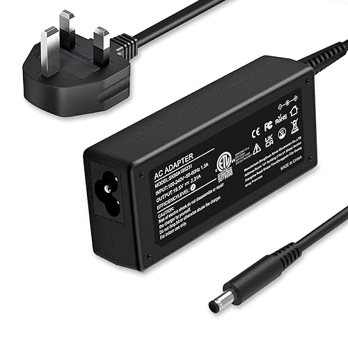 45W Laptop Charger for Dell Inspiron 11 3147 3152,13 5368 5378 7347,Dell Inspiron 14 3451 3452 5451,Dell Inspiron 15 3551 3552 3558 5555 5558,Latitude 12/13/14,070VTC 0JT9DM